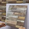 Cobblestone criativo 3d estéreo estéreo adesivos DIY autoadesivo telhas backsplash adesivo de parede vinil banheiro cozinha decoração home