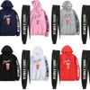 Charli D'amelio Two Piece Set Women/Men Fashion Hoodies+ Sweatpants Boys Girls Charli Damelio Merch Sweatshirt Suit Sportwear X0610