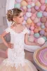 Flower Girl Dress Vintage Children Dresses For Wedding Party Formal Ball Gown Kids pageant gowns Lace Long Evening Bridesmade Prom Dress