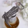 Creative Cowboy Boot Garrafa Opener Vintage Metal Corkscrew para favores de casamento nupcial do aniversário ocidental e presentes de festa