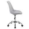Stati Uniti Stock Techni Mobili Bormless Task Chair Mobili con bottoni, Grigio A18