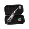 NC033 Bong de vidrio Pipas para fumar Bolsa Conjunto OD 32 mm Brazo Árbol Perc Dab Rig Tubería de agua de vidrio 510 Titanio Cuarzo Cerámica Clavo Dabber Herramienta Tarro de silicio