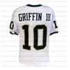 Özel Baylor Jersey # 5 Denzel Mims # 7 John Lovett # 10 RG3 Robert Griffin III # 12 Charlie Brewer II Formalar