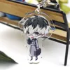 Tokyo Ghoul Kaneki Ken Portachiavi Anime Stampato Double Sided Acrilico Ciondolo Portachiavi Auto Portachiavi Classic Anime Ragazzi Decorazione G1019