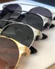 Lunettes de soleil design de mode vintage PORNNOISSEU oeil de chat monture en métal lentille ronde style rétro polyvalent extérieur lunettes de protection uv400 qualité supérieure