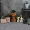 Mini Body Art Design Vase Flower Pot Kardashian Sexy Ceramics Creative Chest Bust Statue Planting Home Decoration Desk Decor 210315976393