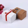 15*10*8.5cm Black Kraft Paper Boxes Mooncake Chocolate Packaging Storage Box Baking Food Carton Box Cookies Gift Box 300Pcs/lot