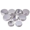 Горячие продажи высококачественного многофункционального натурального цвета алюминиевые ящики JARS косметические круглые металлические олова