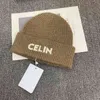 cレター秋と冬の新しい刺繍ウールの帽子温かい耳の保護潮lin net赤いニットCold5334015