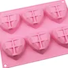 Love Silicone Molds Ice Cube Mold Three Dimensional Soap Mould Baking Supplies Kitchen Utensils Accessories W0073