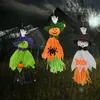 Maison hantée Halloween fantôme pendentif décoration fournitures guirlande fantômes festival épouvantail paille poupée citrouille pendentifs fête danse scène mise en page