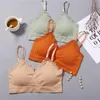 Women's Shapers Women's 2022 Sexy Crop Top Women Sweet Wire Free Mujer Vest Cropped Tee Camisole Lace Tank Tops Bralette Strappy