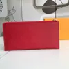 Bolsa de designer de luxo bolsas carteiras femininas com zíper bolsa carteira feminina moda titular do cartão bolso longo sacolas wit276h