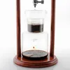 600 ml 1000 ml Cold Brew Drip Cafetière Réutilisable Filtre En Verre Outils Espresso par Pot Machine À Eau Glacée 210309
