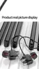 3,5mm Jack In Ohr Kopfhörer Smartphones HIFI Bass Stereo Ohrhörer Mit Mikrofon Für Samsung Huawei Xiaomi PC Tablet