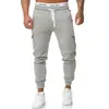 Erkekler Sonbahar Yeni Cepler Joggers Sıradan Pantolon Spor giyim Takip Dipleri Sıska Sweatpants Pantolon Pantolon Pantolon Men 201118