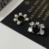 Ins Niche Design Zircon Pearl Ear Bone Clip Personality Sweet Cool No Pierced Simple Light Luxury Jewelry Earrings