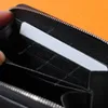 10a L Bag Zipper Coin Purse Multicolor Short Wallet Foldbara sedlar Fashion Man and Woman Credit Card Holder Casual Portable L021