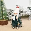미국 주식 크리스마스 장식 나무 소녀 모자 스카프 스키 술 장식 펜던트 가족 장식 소녀 아이 크리스마스 선물