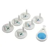 Prise Couvre Protection 6 pcs + 1clé Russe UE Européenne Euro Sécurité Enfant Prise Électrique Prise Prise Deux Phase Coffre-Fort Serrure Bébé Enfants Sécurité 0899