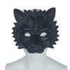 1pc Creative Women Men Cosplay Lion Playing Props Furry Adult Halloween Animal Head Mask