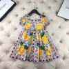 Alte Quliaty Baby Girls Dress Tops 2021 Summer Dolci Bambini Ragazza Abiti per bambini Party Dress Abbigliamento