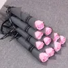 Dekorativa blommor 6single Stam Artificial Rose Romantic Valentine Day Wedding Birthday Party Soap Rose Flower T2i51737