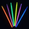 Multi Color Party Dekoration Glow Stick Armband Halsketten Neon Blinklicht Sticks Neuheit Spielzeug Konzert Flash DH8760