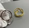2022 Европейская и американская буква открытое кольцо трехмерное геометрическое диамант набор алмазов простой дизайн аксессуары женские качественные быстрая доставка