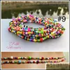 Belly Chains Body Jewelry Ethnic Sexy Beach Waist Chain African Bead 7PcsSet Tribe Colored Resin Beaded Summer Bikini Aessories 87875788