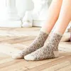 5 Pairs Print Flower Socks Fashion Female Cotton Comfortable Korean Style Women Socks Beautiful Patterns Chaussettes 210720