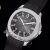 2021 3KF V2 5167A A324SC Automatyczne męże zegarek stalowa obudowa d-szary tekstura Wydanie czarny gumowy pasek Pureteme PTPP Swiss M299G