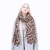 Top luxe luipaard print herfst winter vrouwen mode warme sjaal sjaal groothandel