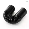 Manifold Parts Universal 6376mm Car Cold Air Intake Tube Heater Exhaust System Plastic1484389