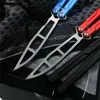 Theone BRS ALT Beast AB Balisong couteau d'entraînement à oscillation libre Jilt BM canal EDC BM42 BM46 BM31 bm51 535 537 outils