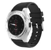 L9 Sports Quartz Pedometer CWP Smart Watch 수면 모니터 남성 시계 시계 편안한 실리콘 밴드 Bluetooth 음악 전화 원격 CAM3066036