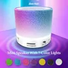 Tragbarer Mini-Bluetooth-Lautsprecher, kabellose Lautsprecher, Auto-Audio, Dazzling Crack, 7 LED-Leuchten, Subwoofer für PC, Laptop, MP3, Reisen, Outdoor, Heimbüro