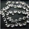 66 Ft Crystal Garland Strands Clear Acryl Bread Chain Bruiloft Manzanita Boom Hangende Bruiloft Decoratie