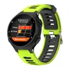 Bekijk banden siliconenriem voor Garmin Forerunner 735XT Watchband silica gel zachte polsband Correa de reloj Bracelet Montre9747885
