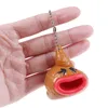 Party Favor Neue lustige Poop Schlüsselanhänger Emoticon Fidget Toy Out Tongues Neuheit Spaß kleiner kniffliger Streich Antistress-Spielzeug für Kinder oder Kinder