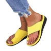 Fashion Woman Outdoor Sandals Heel Soft Bottom Bekväma sandaler 35-43 Plus Size Solid Summer Rom Slippers