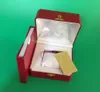 2021 Série clássica caixa de madeira vermelha Santos Série de alta qualidade Caixas originais para várias séries de relógios