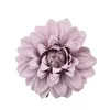 Têtes de fleurs de soie artificielles pour la décoration de mariage Blanc Rose Dahlia DIY Couronne Boîte cadeau Scrapbooking Artisanat Faux Flo JllPrw