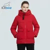 Herfst en Winter Merk Dames Jassen Hooded Dames High-end Cotton Parka Modieuze Damesjas GWD6D 210917