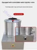 220V / 110V Electric Potato Peeler Commercial Electric Sweet Potato Peeling Machine Rostfritt stål Helt automatiska potatisbricka elektriska peelers