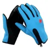 Guanti senza dita 1 paio di guanti sportivi touch screen per bici impermeabili Winterautumn antivento