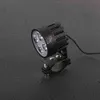 Ny 6000K LED Motorcykel Bike Headlight Bulb Vattentät Drivpunkt Dimljus Externa moto DRL Tillbehör Lampa 12V