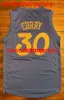 100% Cousu Rare Jour De Noël Stephen Curry Basketball Jersey Hommes Femmes Jeunesse Personnalisé Numéro Nom Maillots XS-6XL