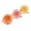 6pcs Silkl Flowers Heads Home Dekoracja akcesoria