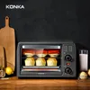 KONKA Elektroofen 13T1WE 13L Multifunktionaler Mini-Ofen Bratpfanne Backmaschine Haushaltspizzamaschine Obstgrill Toaster Öfen